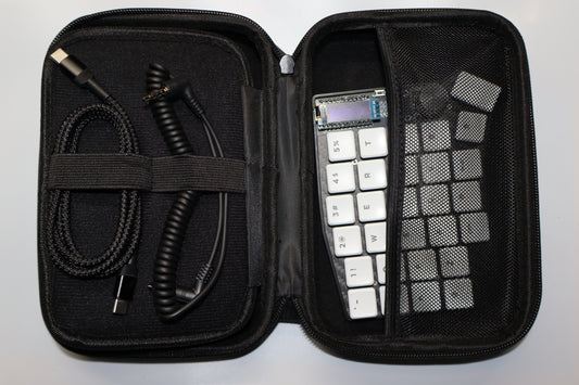Split Keyboard Travel Carry Case