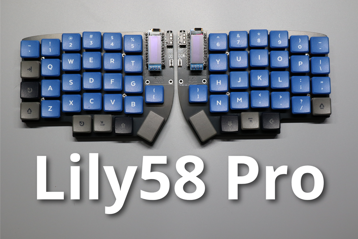 Lilly Keyboard Lily58 Pro – TurkeyBoards