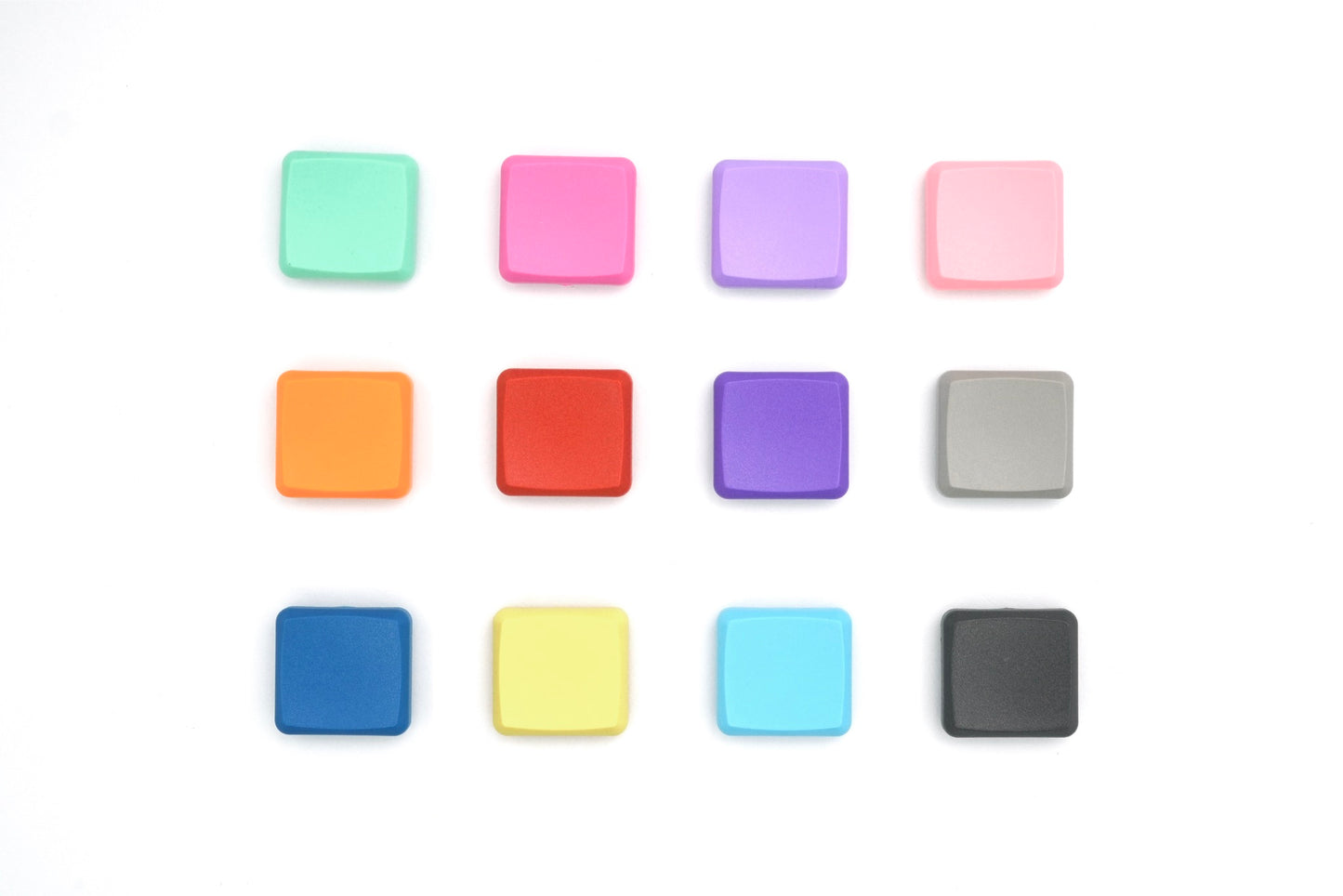 MBK PBT Colored Blank Keycaps